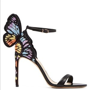 Sophia Webster chiara butterfly shoes tall heels